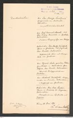 k.k. naturhistorisches Hofmuseum, Intendanzakten 1885-1896 (Hauer), Aktenzahl Z.442/1891, Seite 1
